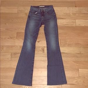 J brand southwest flare jeans. Size 24.